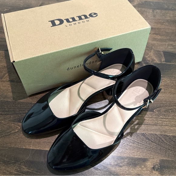 Dune London Patent Leather Mary Jane Pumps - Picture 1 of 6